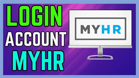 log on myhr.